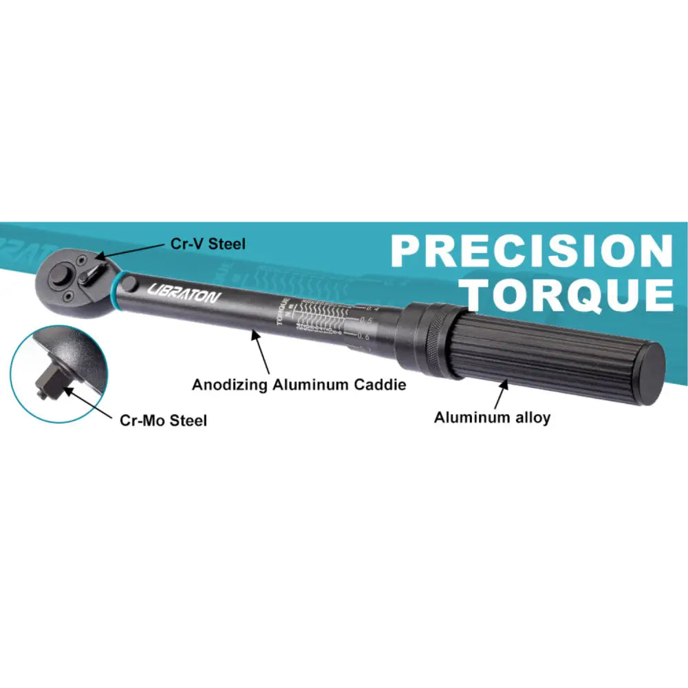1/4″ Bike Torque Wrench Set (5–25 Nm) - Torque Wrench - HBC