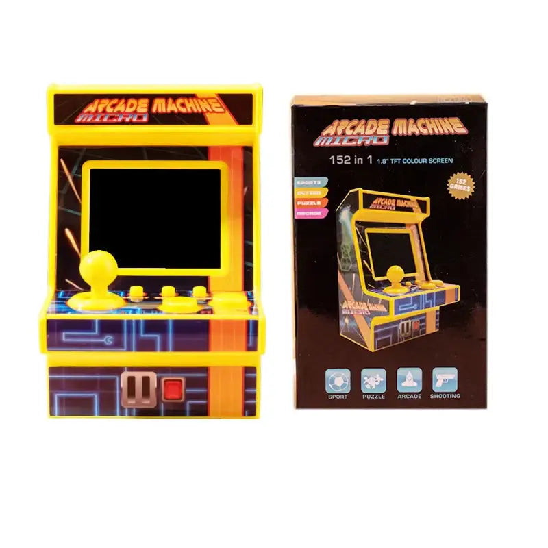 1.8’’ Mini Handheld Game Console – 152 Retro Games Kids Gift - Gold / Game Console - 9eight5