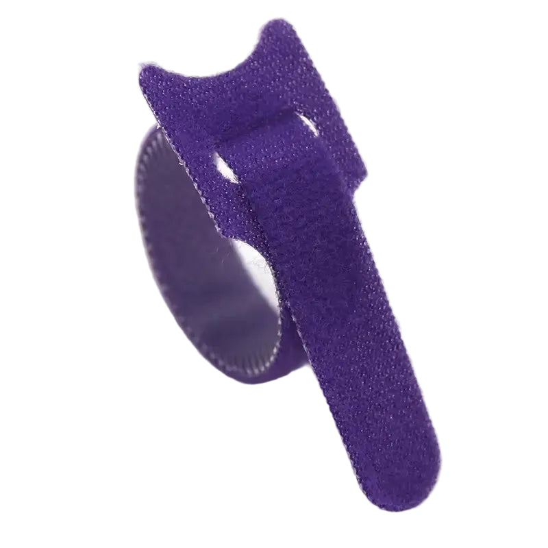 10~1000pcs Nylon Cable Ties 12x200mm Multi-Colour T-Type Hook & Loop Tape Reusable Fastener Adjustable Wire Tie Cable