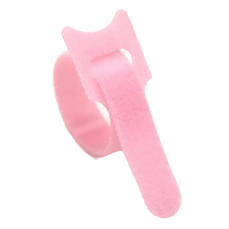 10~1000pcs Nylon Cable Ties 12x200mm Multi-Colour T-Type Hook & Loop Tape Reusable Fastener Adjustable Wire Tie Cable