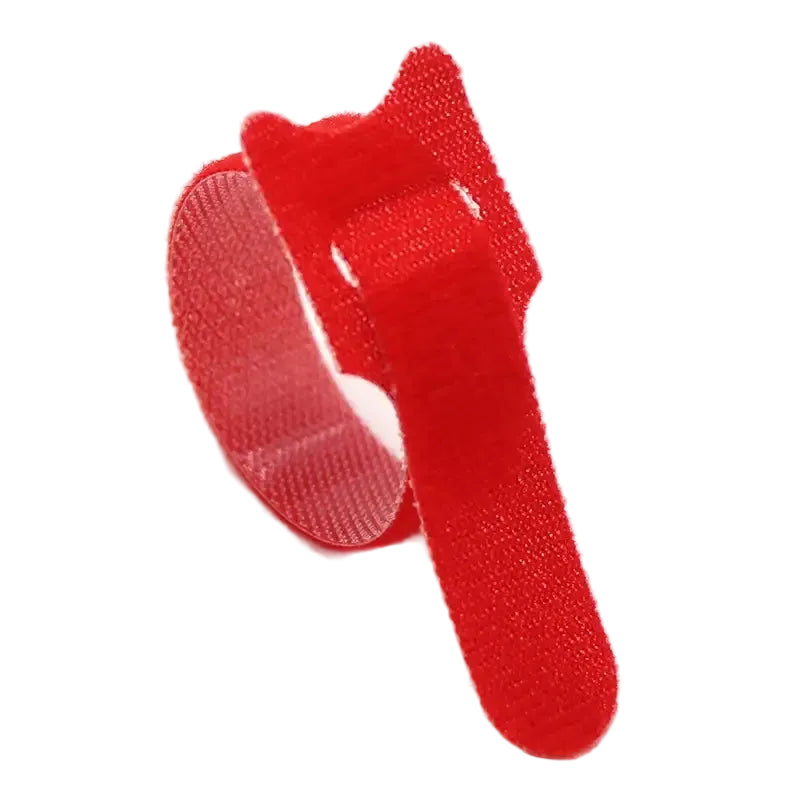 10~1000pcs Nylon Cable Ties 12x200mm Multi-Colour T-Type Hook & Loop Tape Reusable Fastener Adjustable Wire Tie Cable