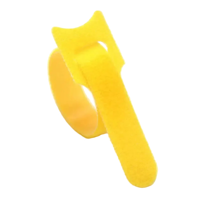 10~1000pcs Nylon Cable Ties 12x200mm Multi-Colour T-Type Hook & Loop Tape Reusable Fastener Adjustable Wire Tie Cable