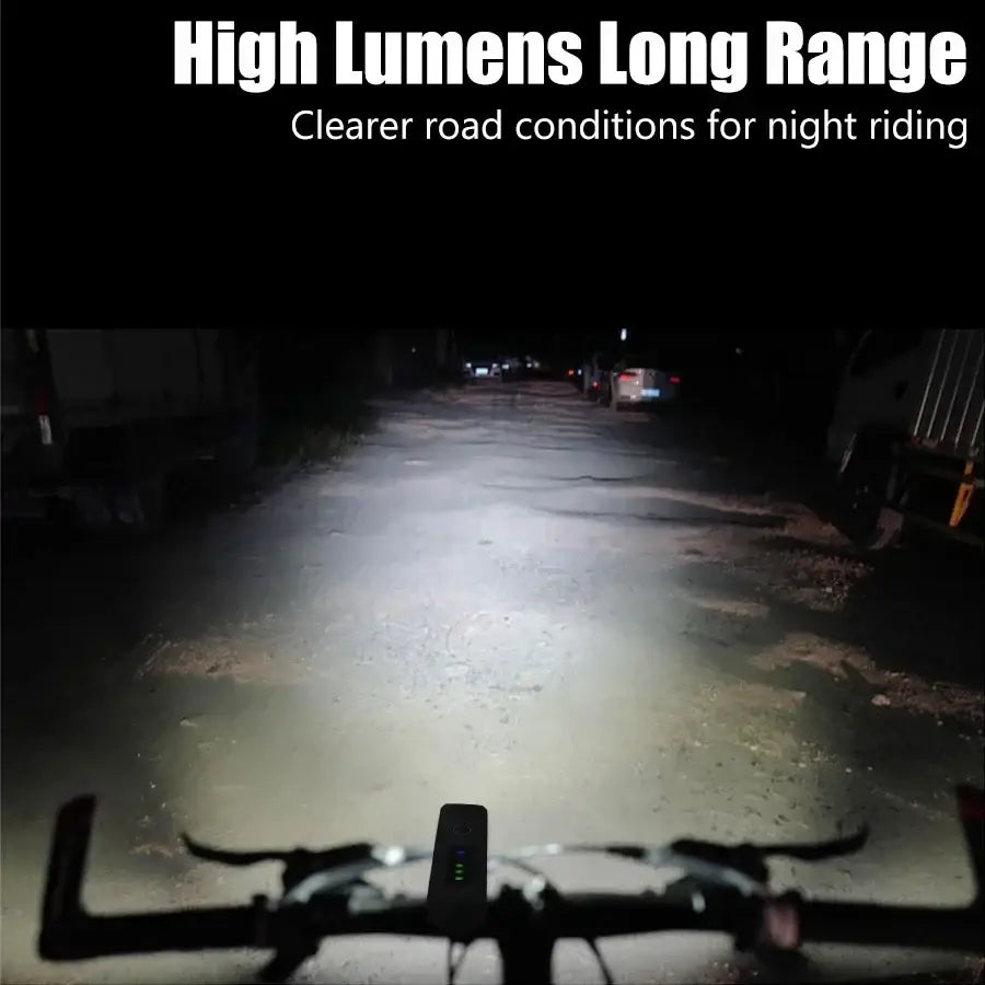 1000LM Bicycle Front Light Bright Bike Led Flashlight Bicycle Lantern USB Rechargeable MTB Bike Rear Lamp for Cycling
