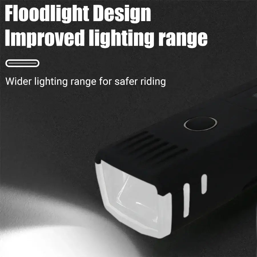 1000LM Bicycle Front Light Bright Bike Led Flashlight Bicycle Lantern USB Rechargeable MTB Bike Rear Lamp for Cycling