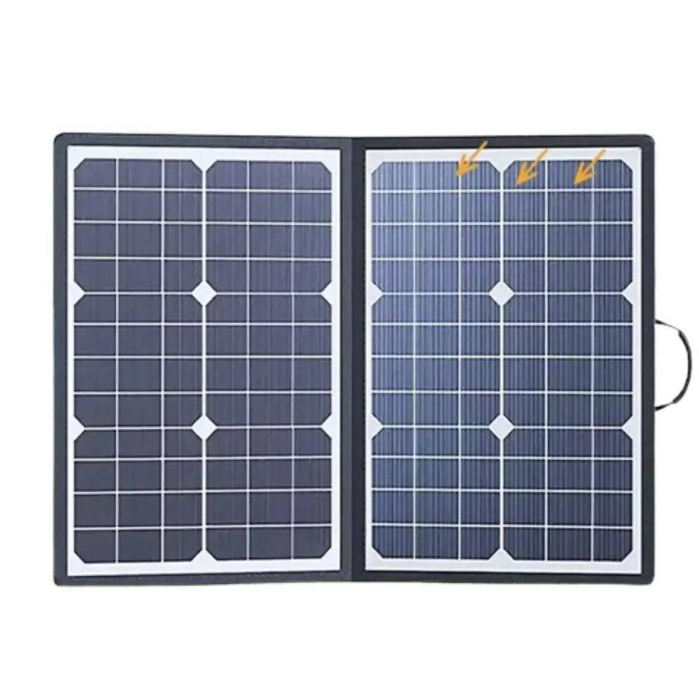 1000W Foldable Solar Panel Kit Portable Power Station Charger for Camping & Outdoor Use - 2 folder