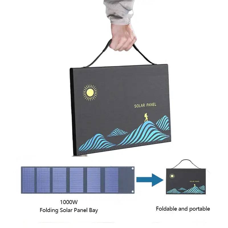 1000W Outdoor Solar Panel Power Supply - SS