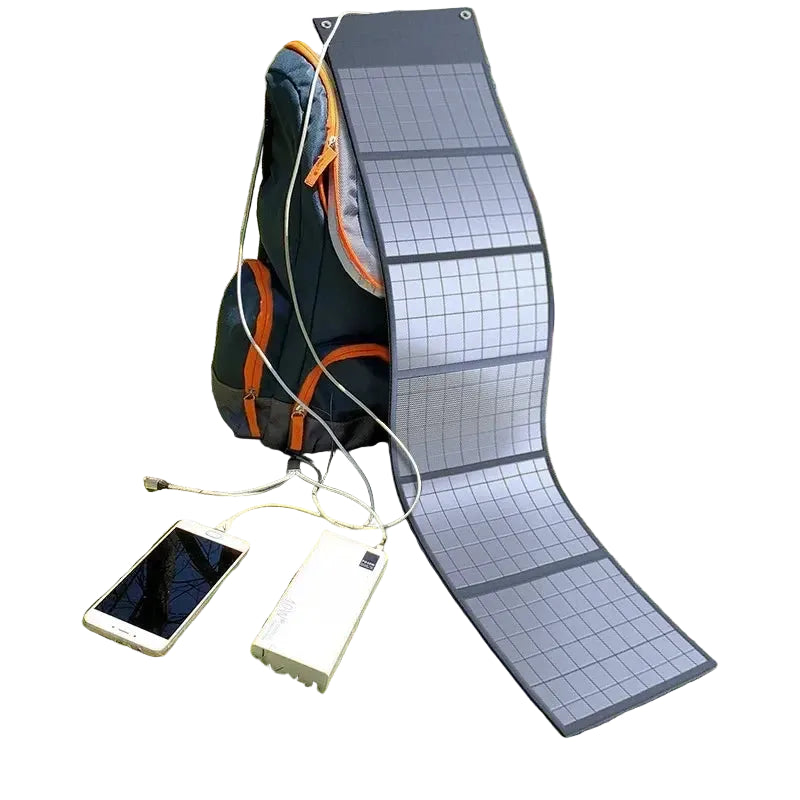 1000W Solar Panel Folding Bag USB + DC Output Solar Charger Portable Foldable Solar Charging Device for Outdoor Power