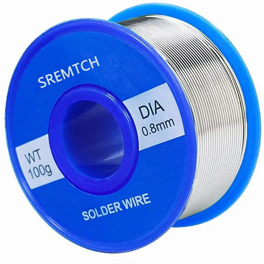100g Solder Wire Rosin Core Tin 0.8mm 2% Flux Reel