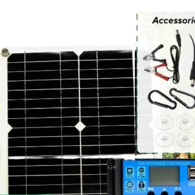 100W 12V Solar Panel Kit with Controller for RV’s caravans & Home (8 different types available) - SS