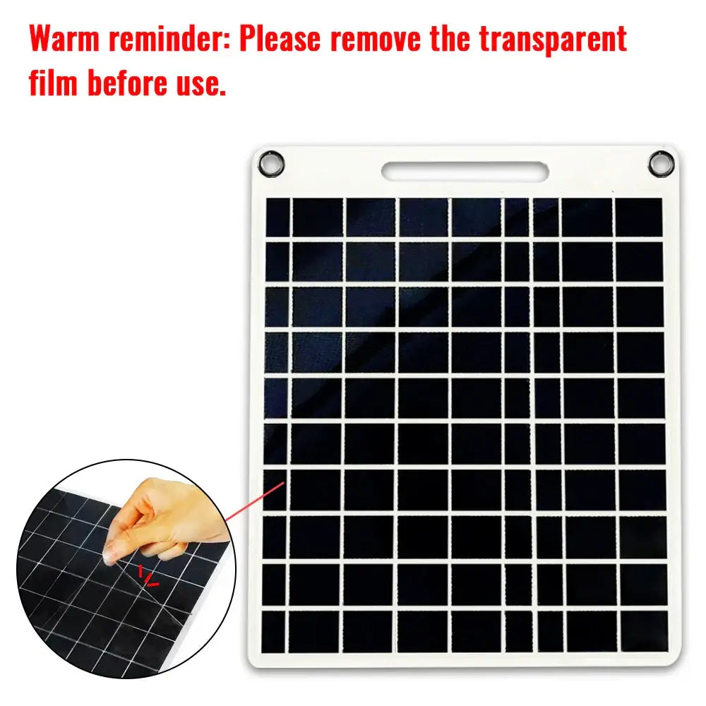 100W Waterproof Solar Panel Charger - Solar Panel / 100W - SS