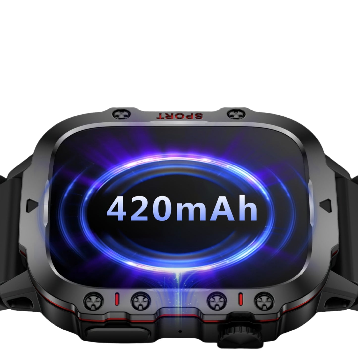 LIGE Men's Smartwatch – Voice Assistant, Breathing Exercises, Raise-to-Wake Screen (4 colours available)