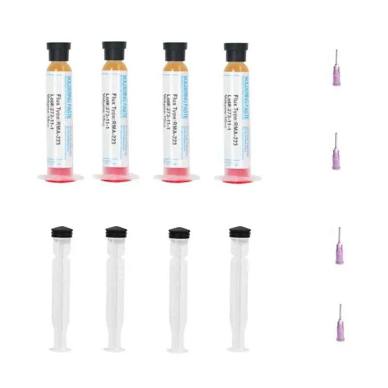 10cc RMA-223 Soldering Flux Paste with Needle (different quantities available) - 4pcs - HBC