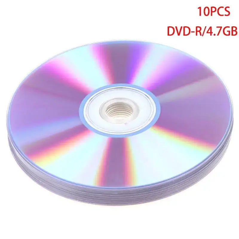 10Pcs/pack 3724/3725 CD-R Blank Discs Recordable Compact Disc 700MB/80min/52x CD-R BLANK Discs 4.7GB/120min/16x - A2