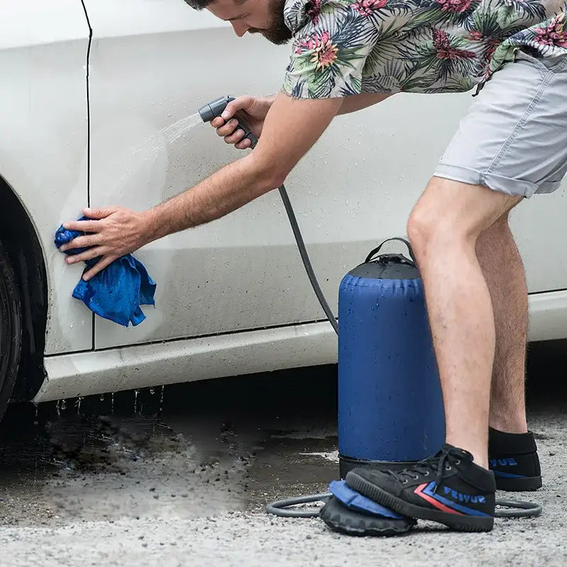 11L Portable Inflatable Camping Shower Bag - Shower Bag