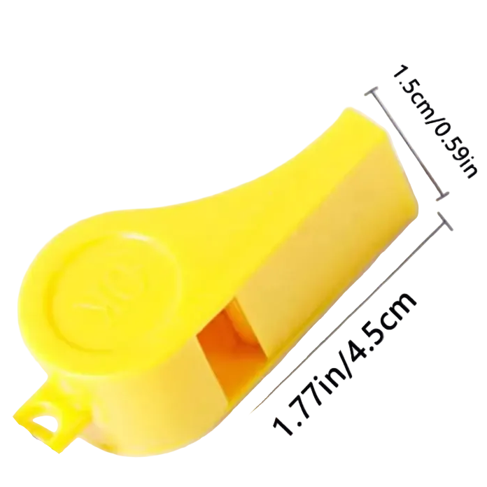 12/24pcs Fan Whistle Referee Sporting Goods Cheerleading Prop Colorful Plastic Whistle