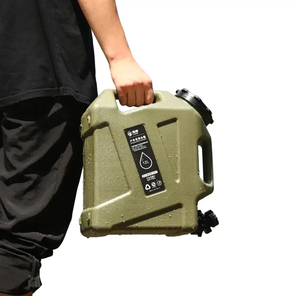 12L Portable Camping Water Bag with Faucet (3 colours available) - SS