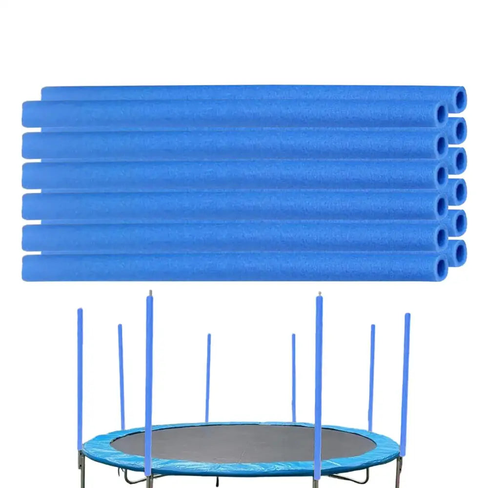12pcs Trampoline Pole Protector Trampoline Pole Foam Sleeve Tubes Pad Replacement Sturdy Secure Fit for Safe Outdoor
