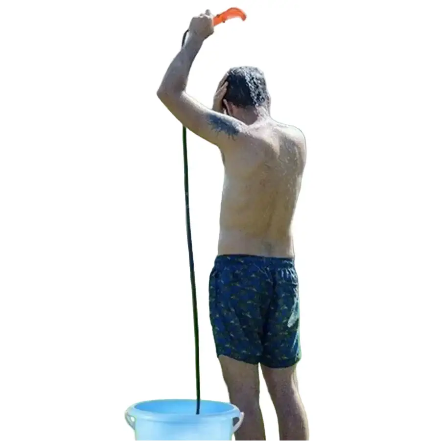 12V Portable Camping Shower Pump (3 colours available) - SS
