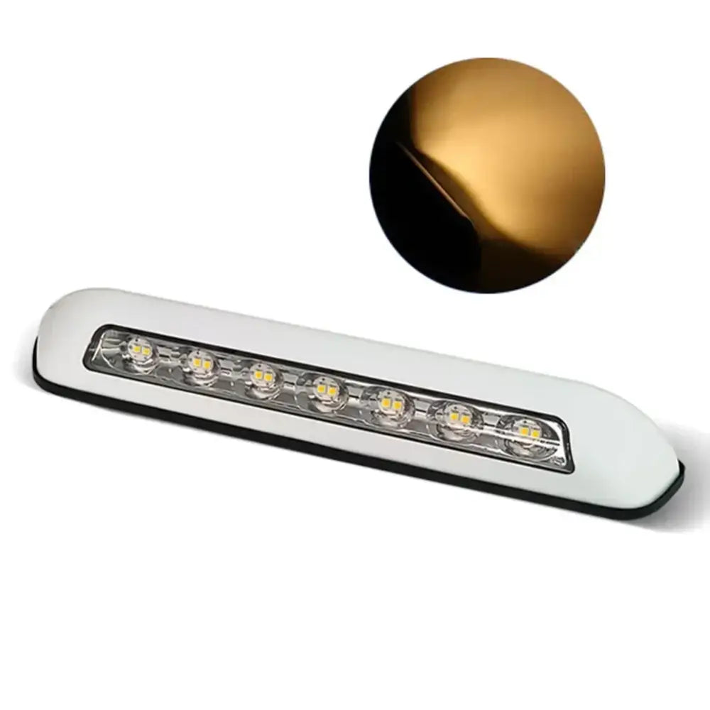 12V Waterproof RV LED Awning Light – 8W (different colours available) - Porch Light / Colour C - SS