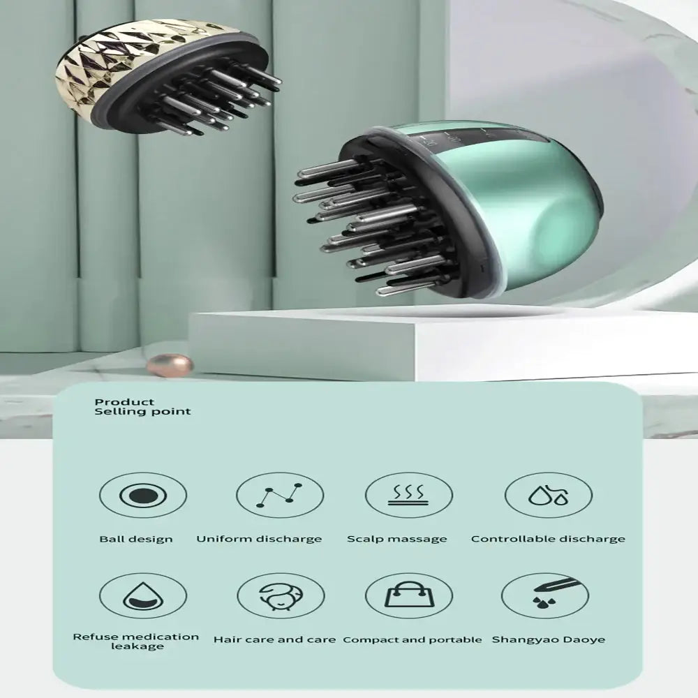 14-Pin Scalp Applicator & Liquid Comb - HBC