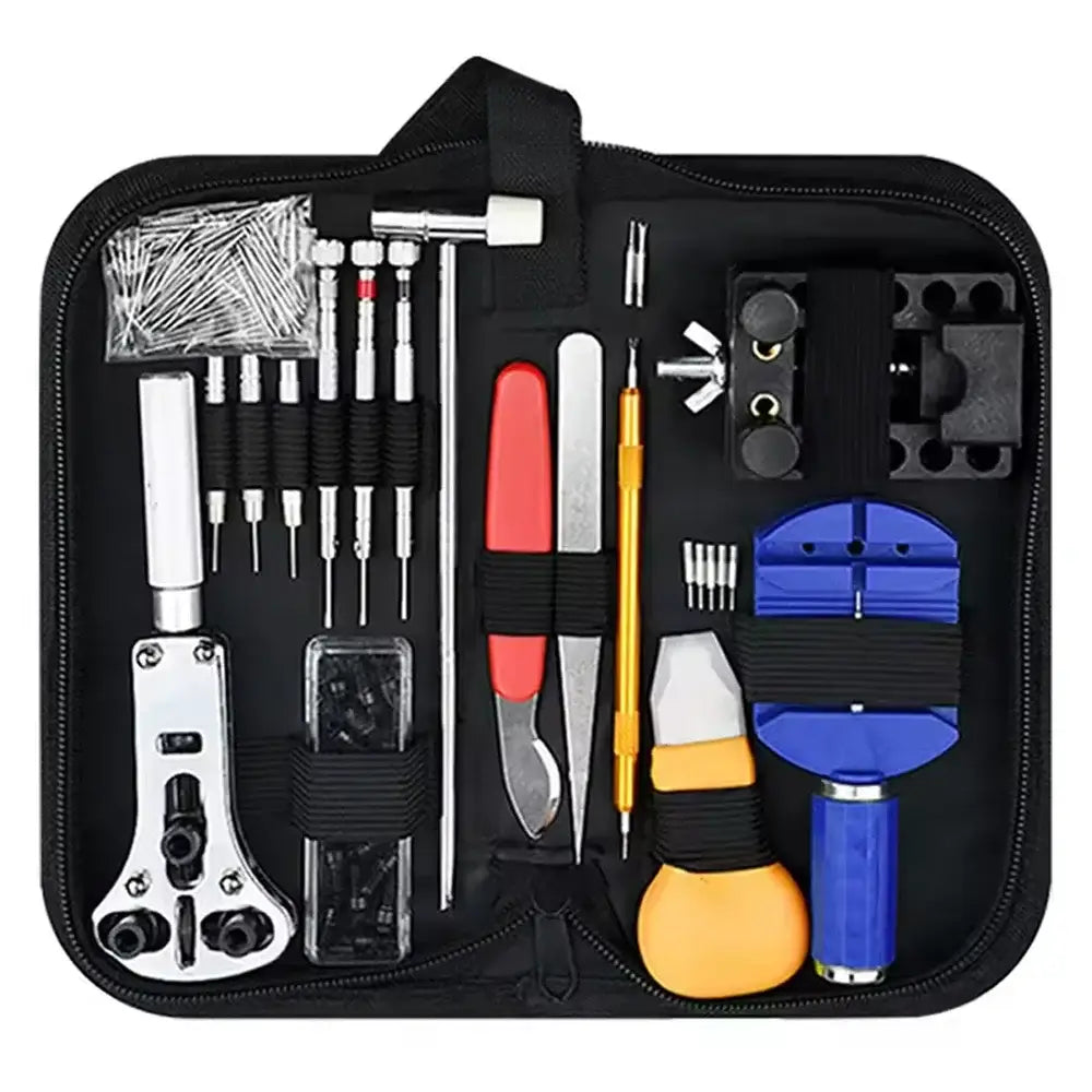 147-in-1 Watch Repair Tool Kit - Black - HBC