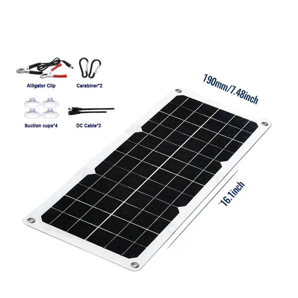 150W Solar Panel Kit with LCD Controller - SS