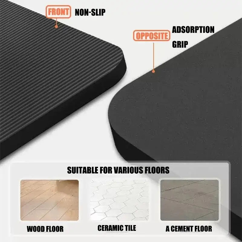 15mm Thick Yoga Mat – Anti-Slip Fitness & Pilates Mat (4 colours available) - SS