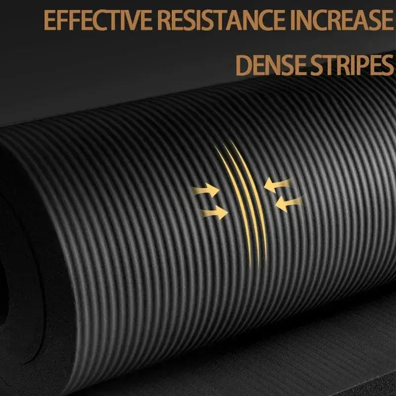 15mm Thick Yoga Mat – Anti-Slip Fitness & Pilates Mat (4 colours available) - SS