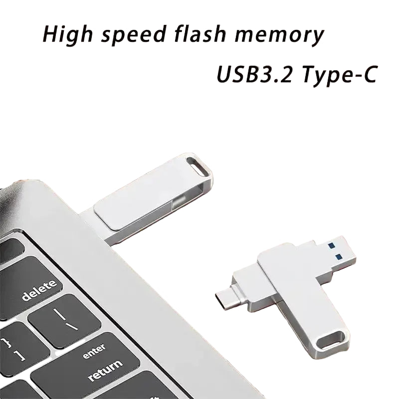 16TB USB 3.2 Waterproof Flash Drive