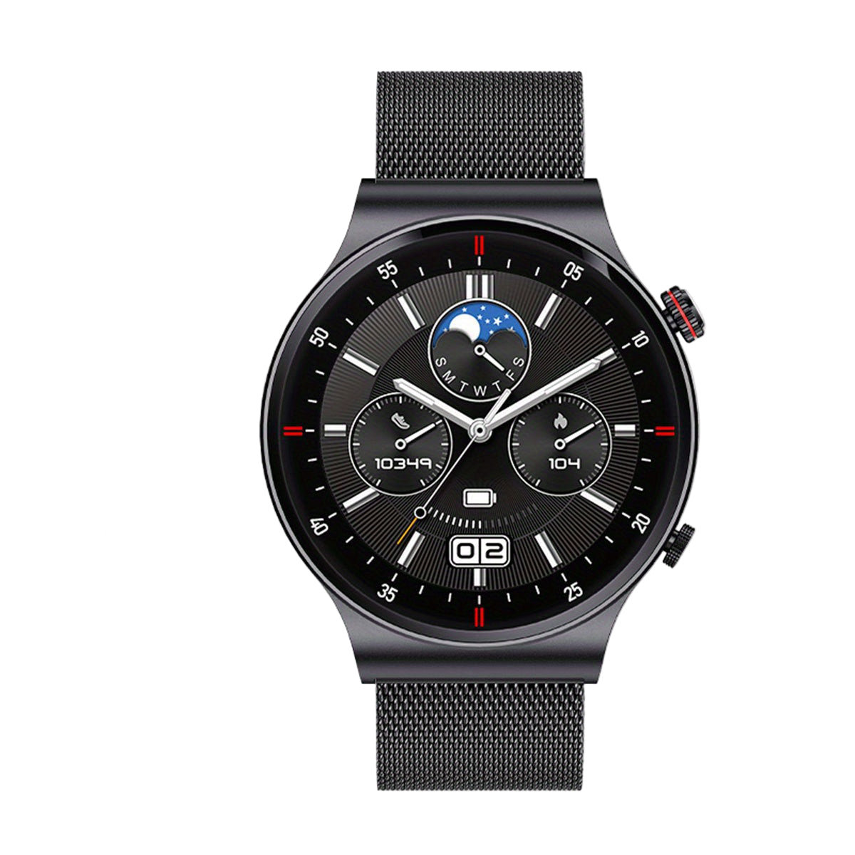 LIGE Sports Watch with Step Counter, Alarm, Wireless Calls, Weather Forecast (8 types available)