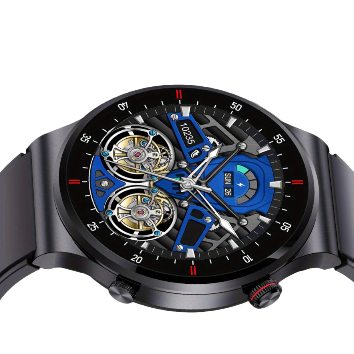 LIGE Sports Watch with Step Counter, Alarm, Wireless Calls, Weather Forecast (8 types available)