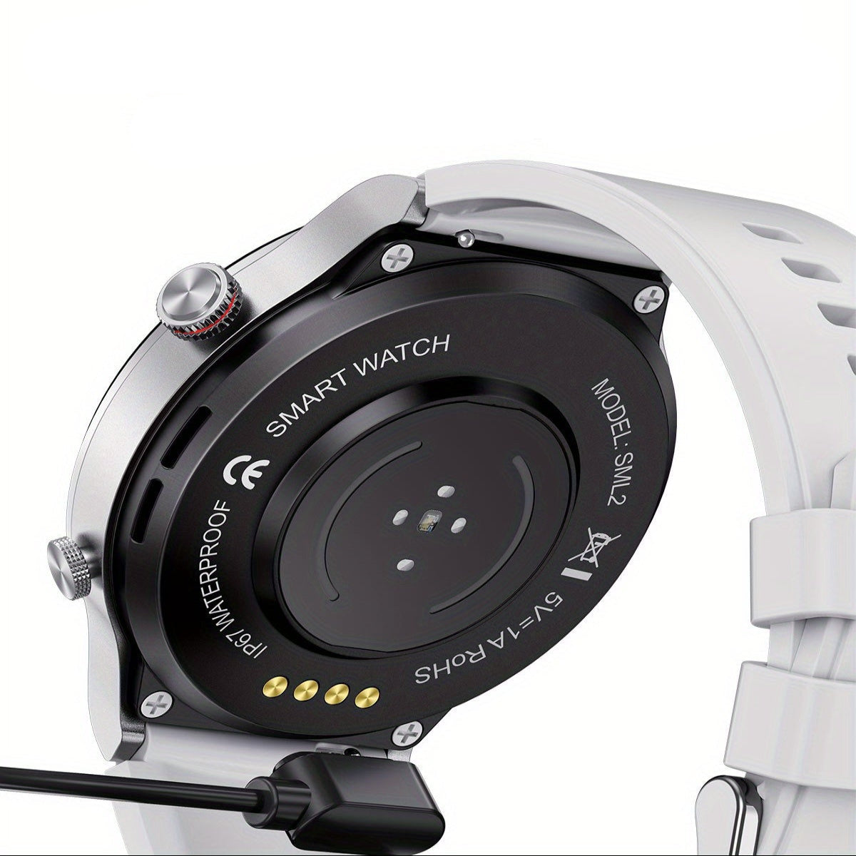 LIGE Sports Watch with Step Counter, Alarm, Wireless Calls, Weather Forecast (8 types available)