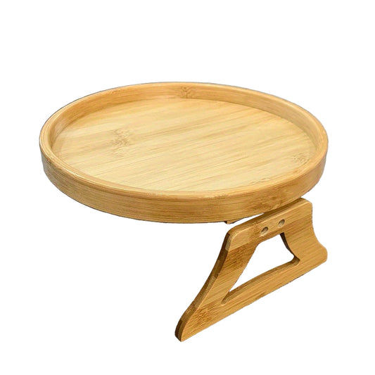 Sofa Armrest Clip-on Tray Table