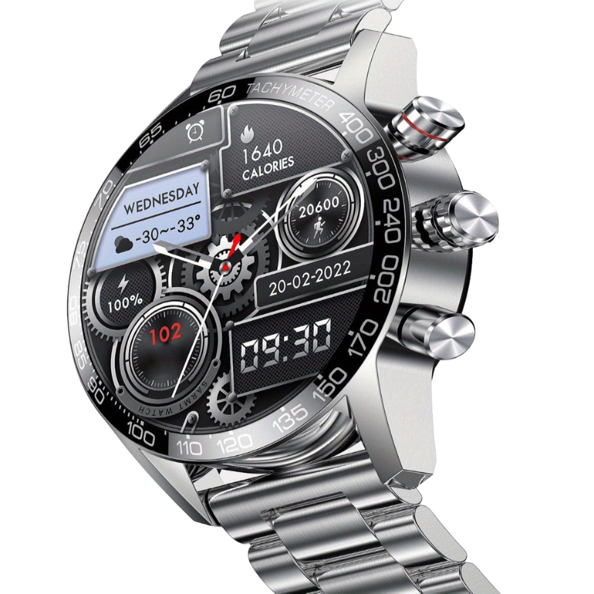 LIGE Smart Watch – Full Touch Screen with Wireless Calls (4 different types available)