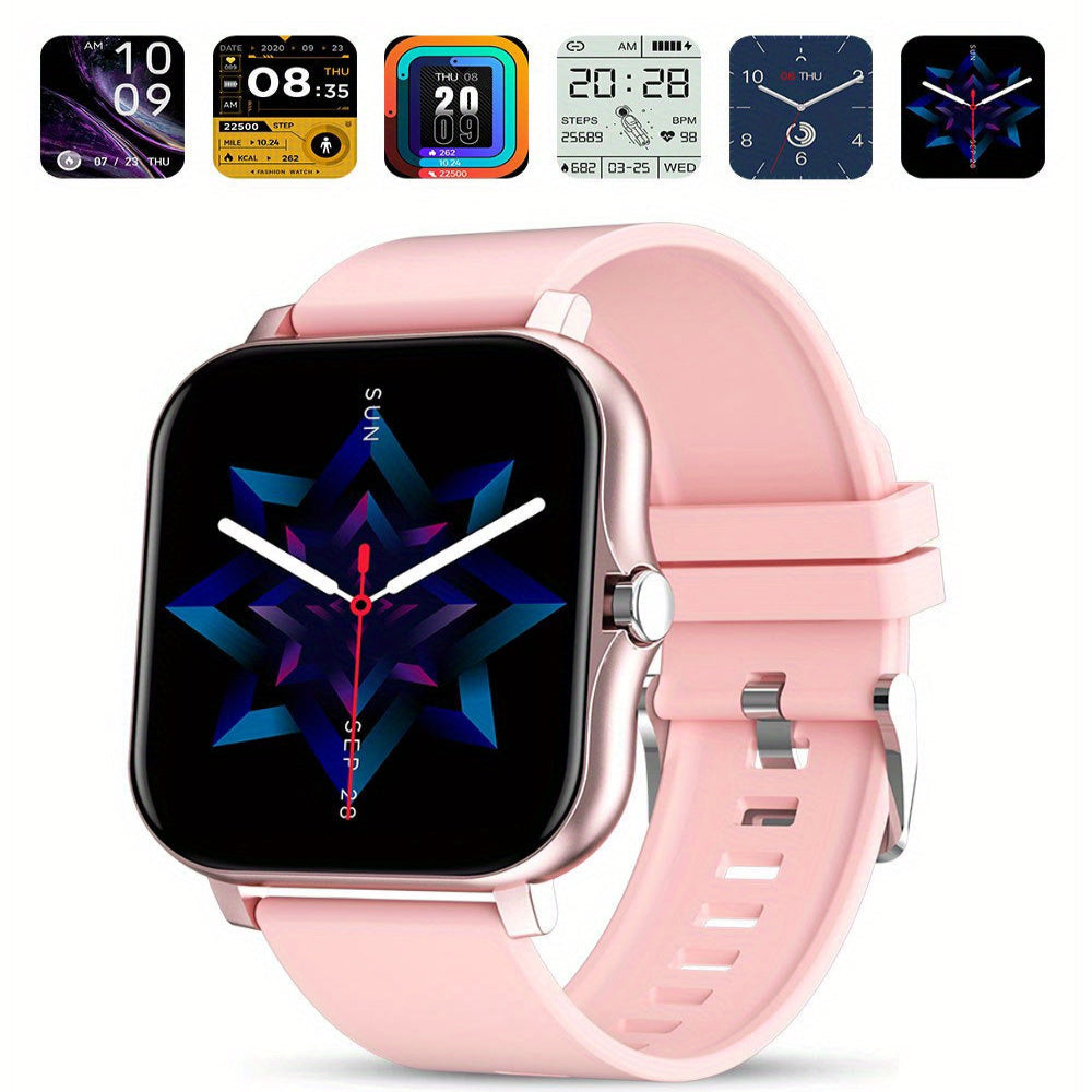 LIGE Smart Watch – Make/Answer Calls, Custom Wallpaper, Music Control (4 colours available)