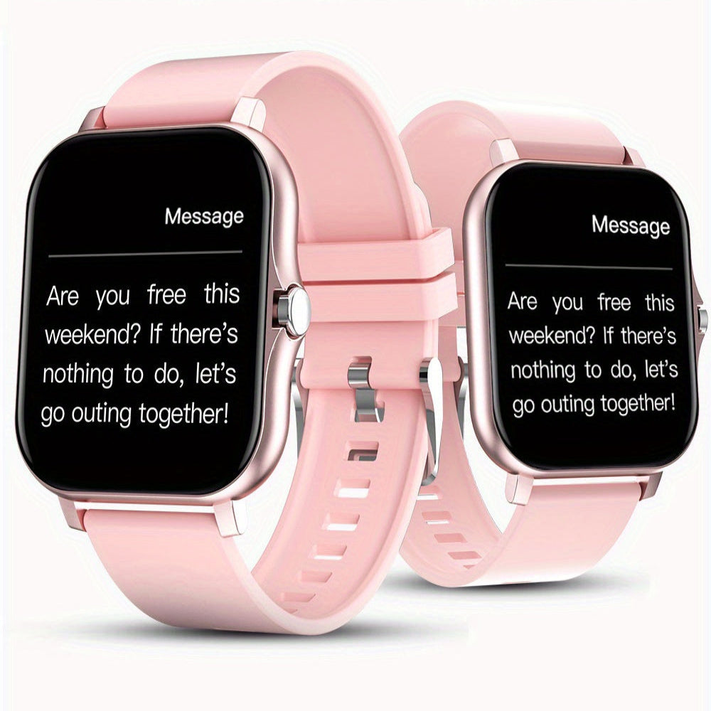 LIGE Smart Watch – Make/Answer Calls, Custom Wallpaper, Music Control (4 colours available)