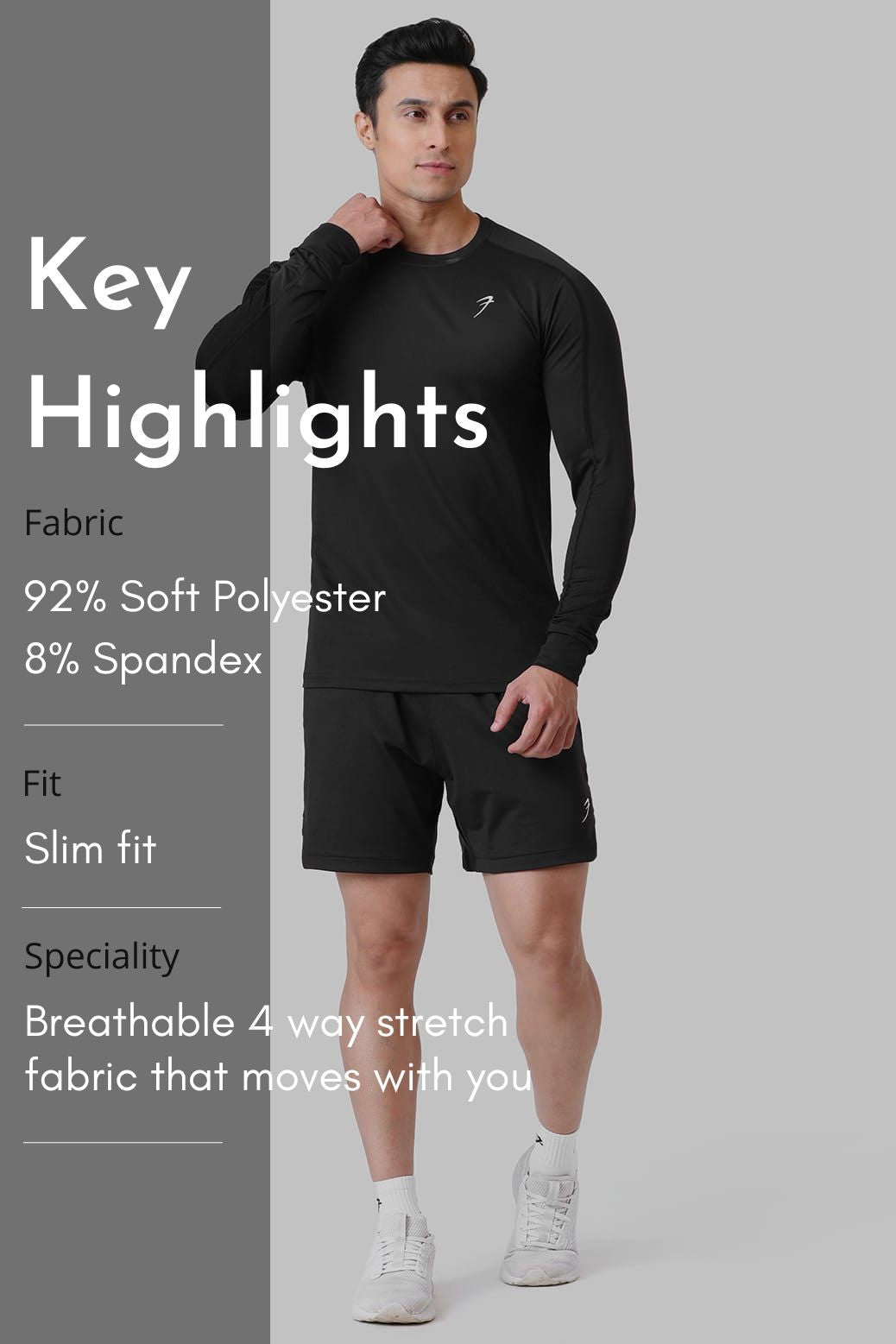 Rush Fullsleeves T-shirt Black