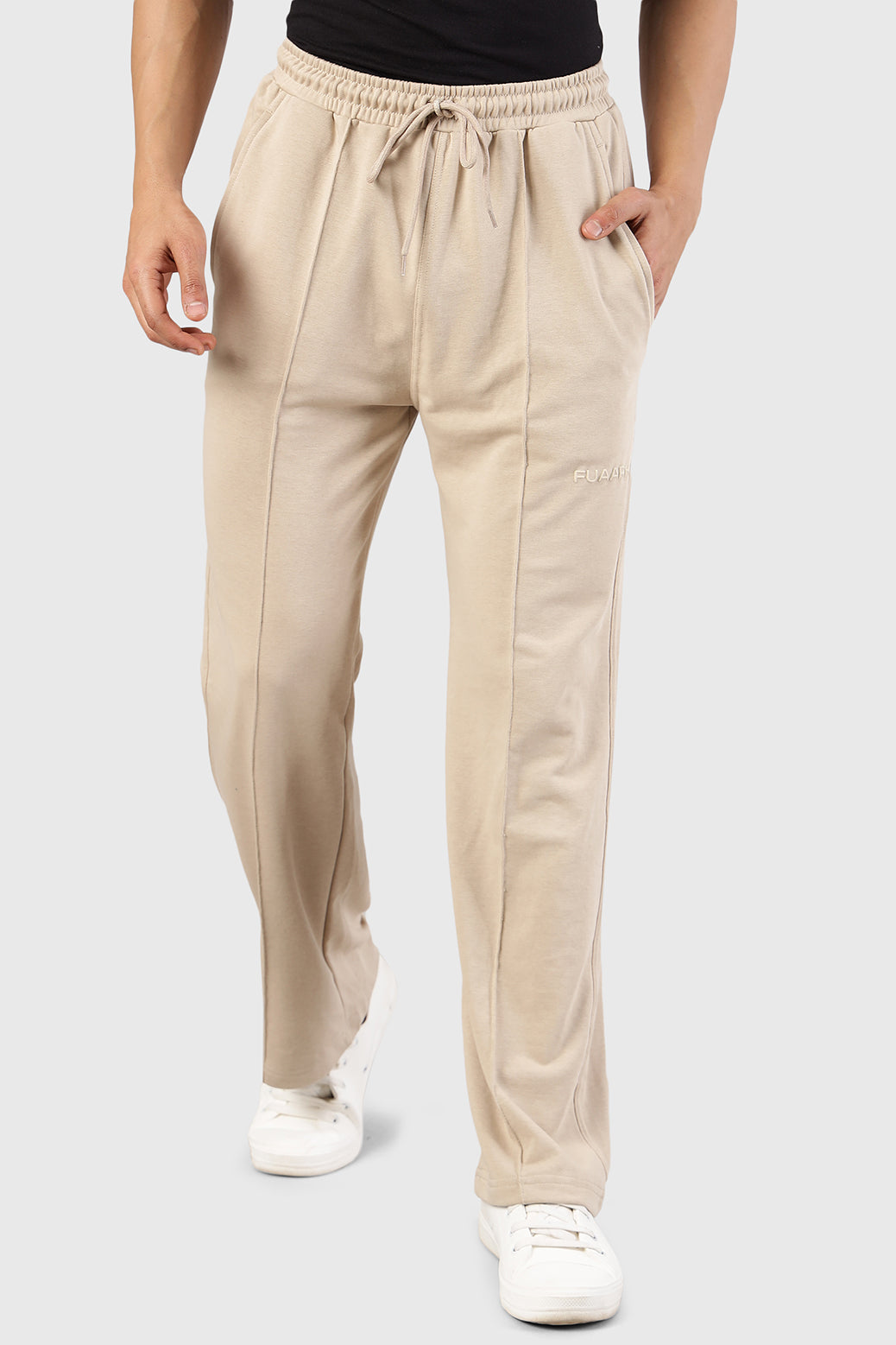Pinnacle Straight Pants Beige