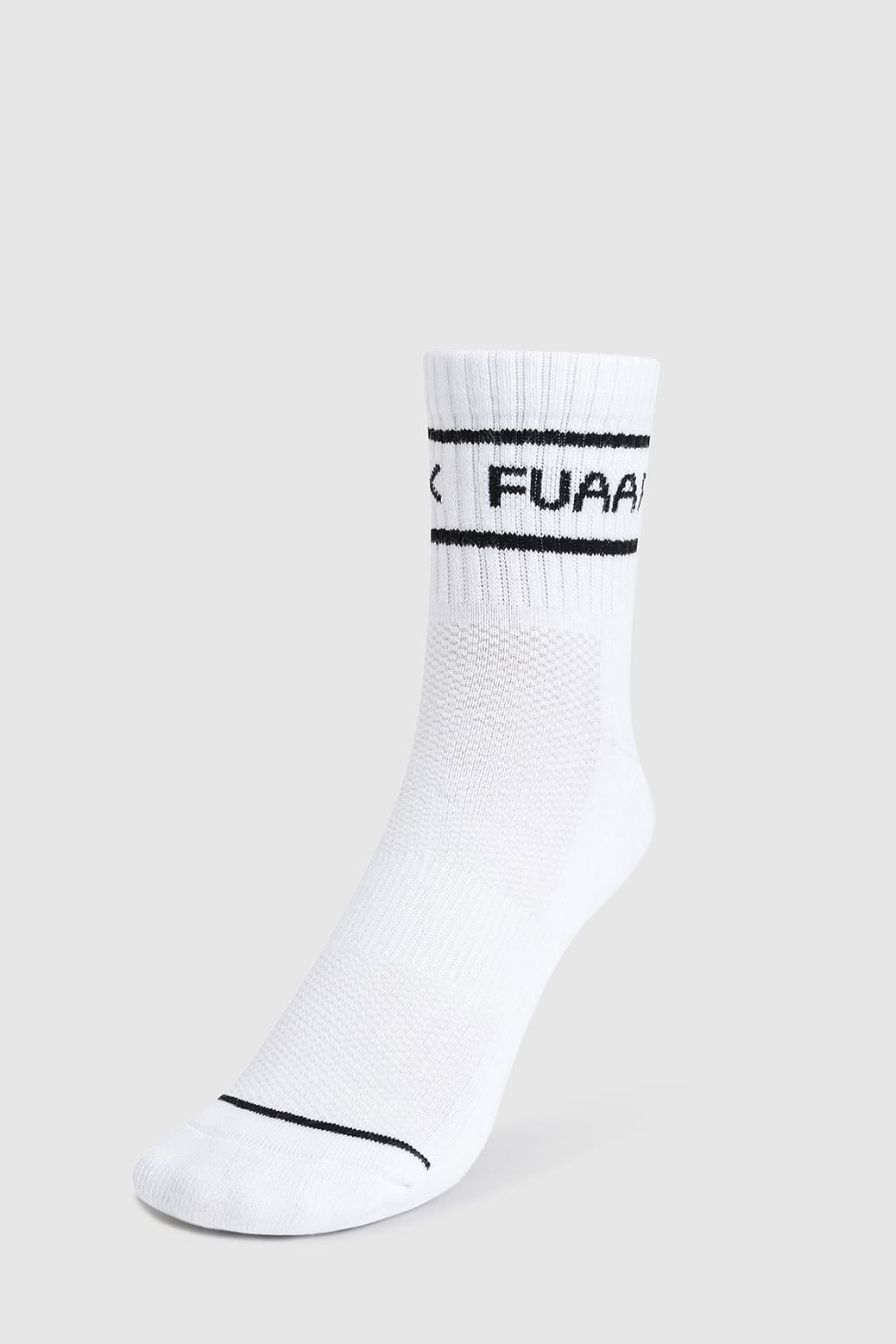 Legacy Quarter Socks White/Black