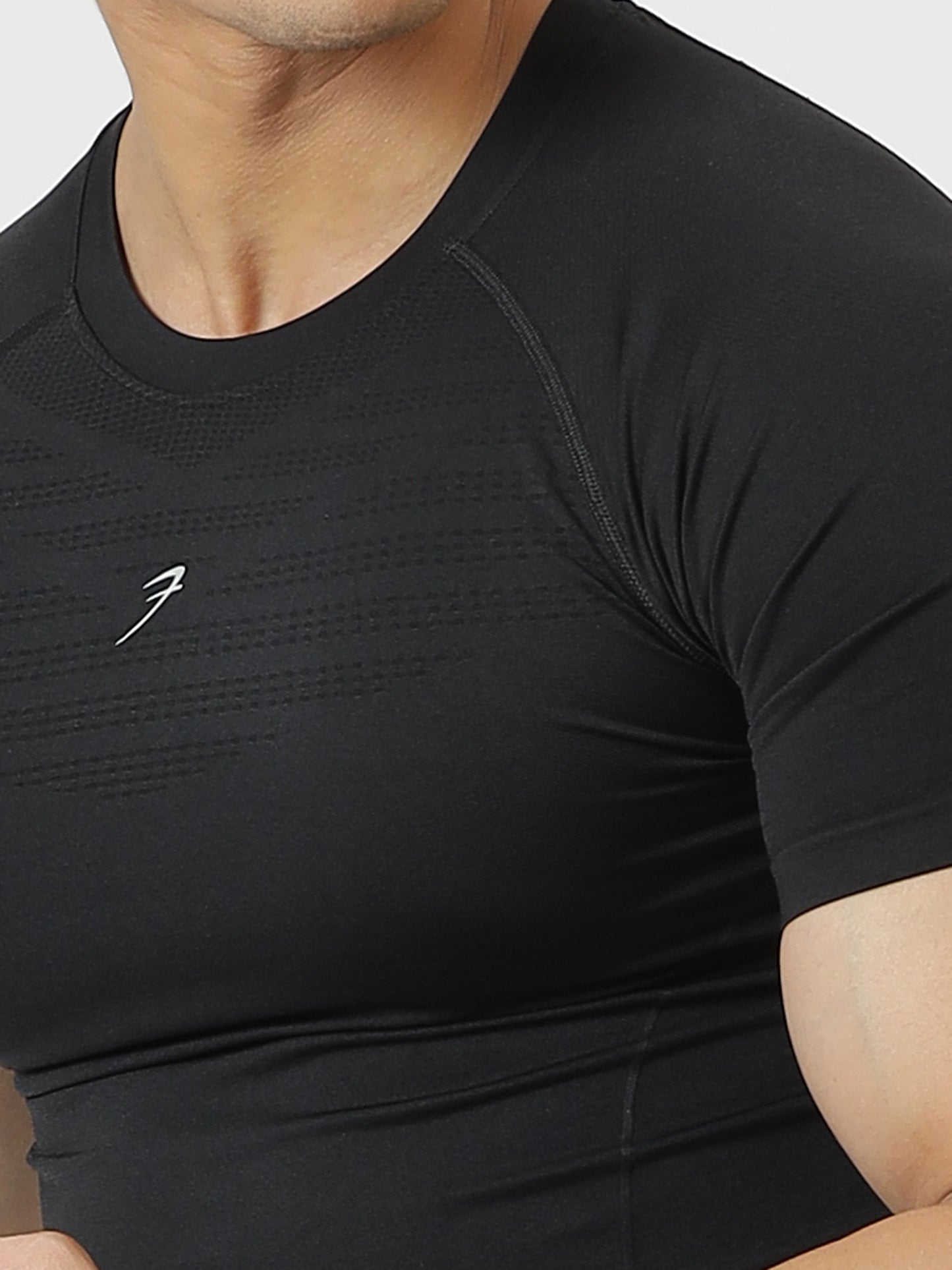 Power Seamless T-shirt Black