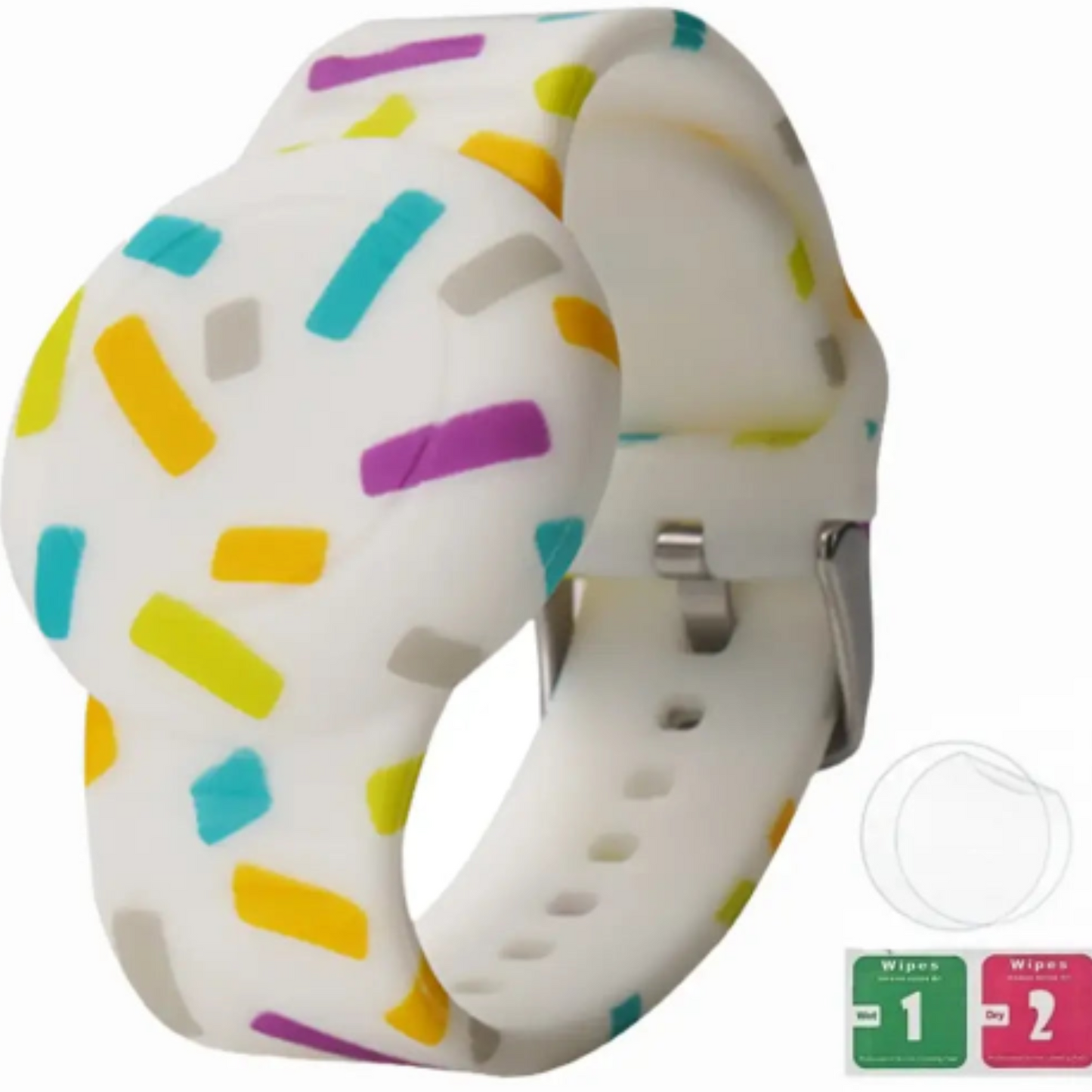 Waterproof Air Tag Bracelet for Kids – Hidden Silicone Wristband