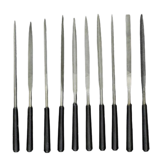 Needle File Set (3x140mm) (available in 5 & 10 pieces)
