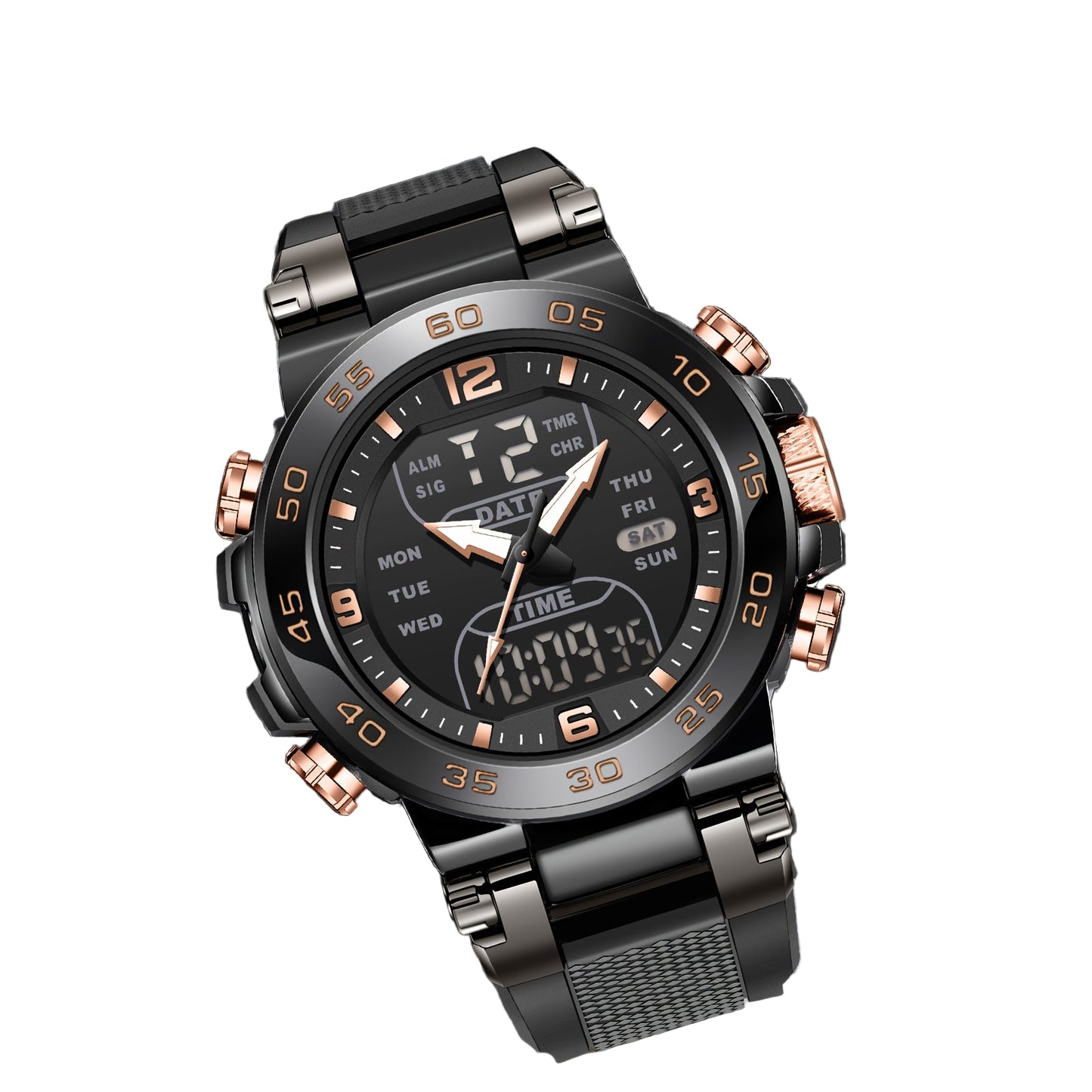 LIGE Men's Quartz Watch (6 designs available)