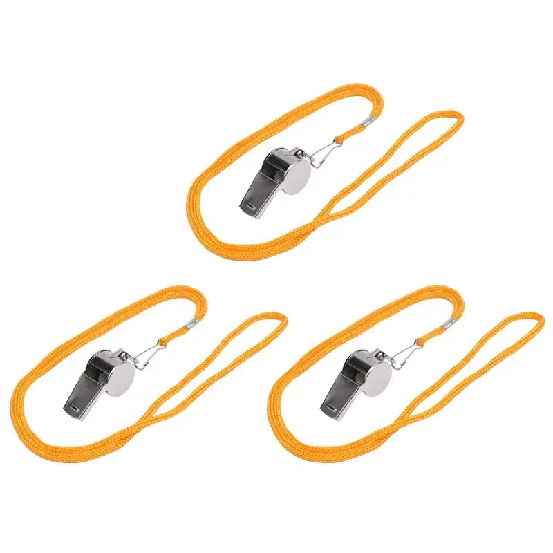 1PC 2PCS 3PCS 5PCS 10PCS Referee metal whistle basketball football game iron whistle - 3pcs