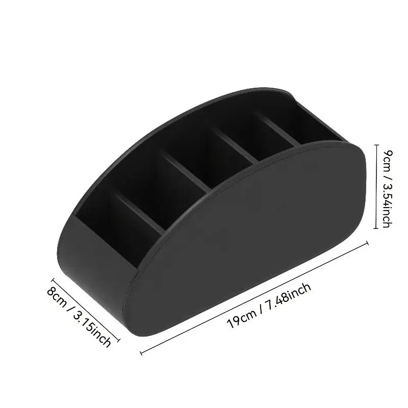 1pc Control Holder - Remote Caddy Tray Organizer for TV, Media Players, Pens,