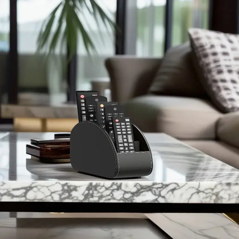 1pc Control Holder - Remote Caddy Tray Organizer for TV, Media Players, Pens,
