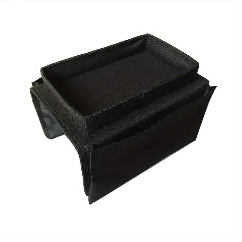 1PC Sofa Armrest Organizer With Cup Holder Remote Control Storage Pockets Leisure Water Bottle Tray For Bedside Sofa