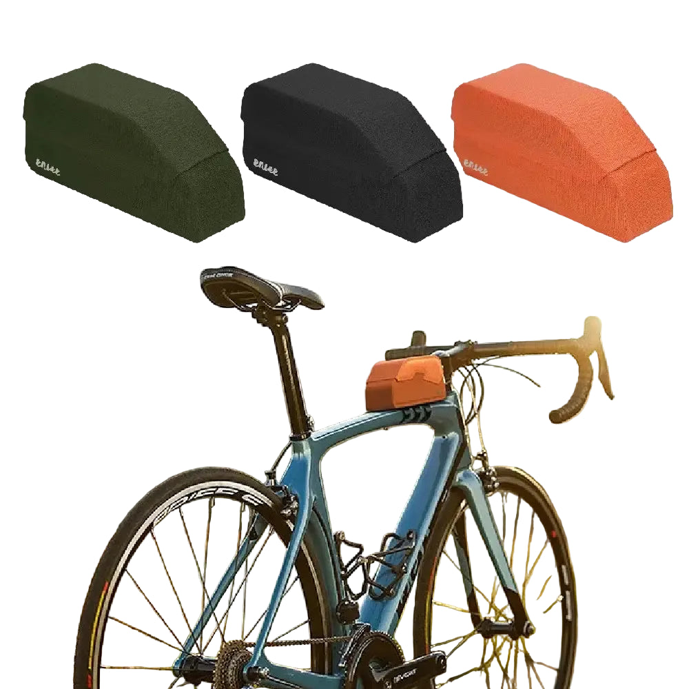 1PCS Bike Frame Bag with Magnetic Flap Waterproof Bicycle Top Tube Bag Bikepacking Cycling Tools Storage Bag