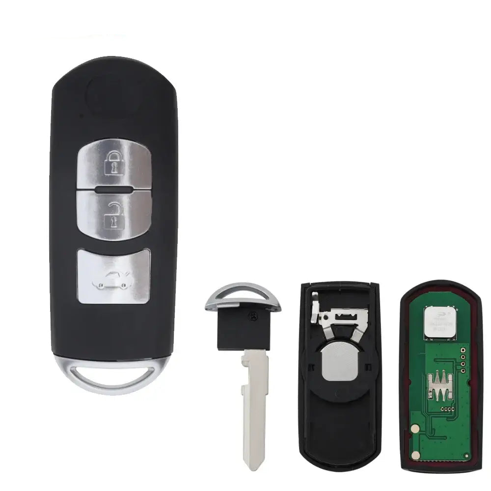 2/3 Buttons 433MHz Keyless Smart Remote Car Key Fob Fit for Axela / Atenza with ID49 Chip SKE13E-01 SKE13E-02