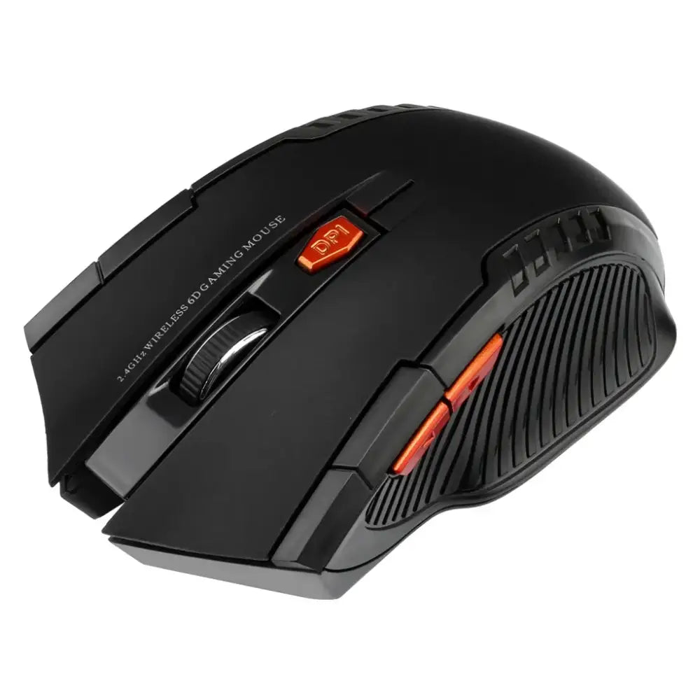 2.4G Wireless Gaming Mouse – 1600DPI - Black / Mouse - 9eight5